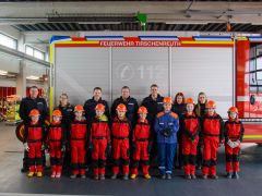 Dritte Abnahme der Kinderflamme