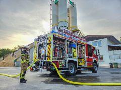 Übung bei Heidelberg Materials Grenzland