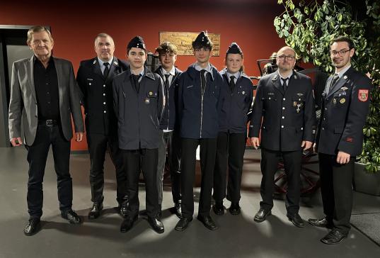 Neugewählte der Jugendgruppe